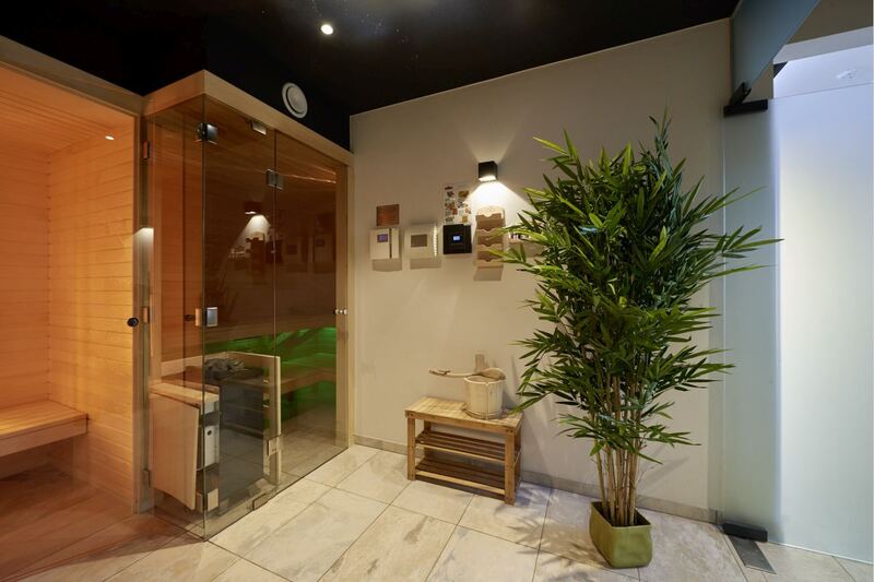 Sauna de l’espace wellness